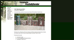 Desktop Screenshot of hochsitzfenster.de